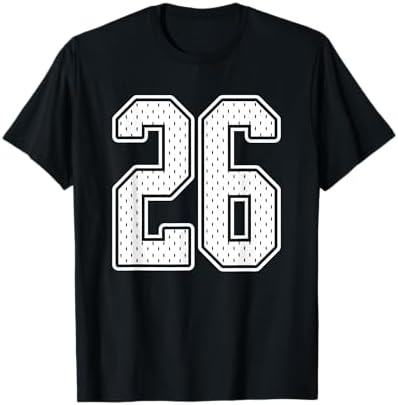 Amazon.com: Number 26 on The Back T-Shirt : Clothing, Shoes & Jewelry